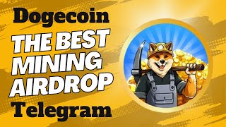 MINERAÇÃO GRÁTIS 25 DOGECOIN TELEGRAM AIRDROP dogecoin airdrop mining [upl. by Sauer378]