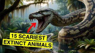 15 Scariest Animals To Ever Exist [upl. by Surat685]