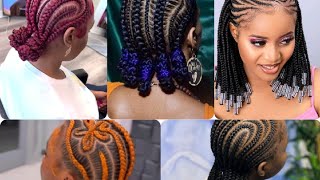 SHORT BRAIDS HAIRSTYLES BOb PINTEREST INSPIRED hairstyle braids trendingshort bobhairstyle [upl. by Ziegler975]