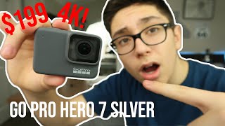 GoPro Hero 7 Silver Unboxing  Setup  Review  Best Budget 4K Camera [upl. by Milly137]