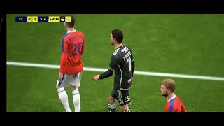 súper clásico chileno COLO COLO  UNIVERSIDAD DE CHILE en eFútbol 25 Pes 25 liga chilena [upl. by Bez]