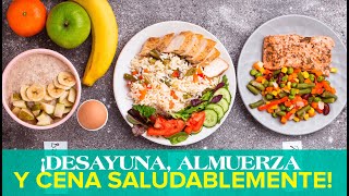 ¡Desayuna Almuerza y Cena Saludablemente con los Consejos del Dr Carlos Jaramillo [upl. by Euqnimod]