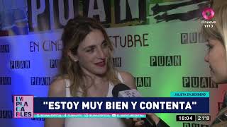 Julieta Zylberberg a punto de ser mamá quotSe va a llamar Floriaquot  Implacables [upl. by Noramac]