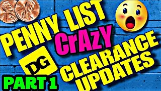 🚨HAPPENING NOW🚨 PART 1 DOLLAR GENERAL PENNY LIST amp CLEARANCE UPDATES [upl. by Fulbright]