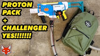 Proton Pack  Rival Challenger MOD KIT 3dprinted [upl. by Elocaj578]