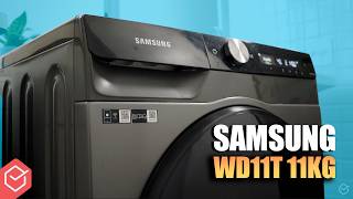 Samsung WD11T  2 MESES com a LAVA E SECA INTELIGENTE e ECONÔMICA [upl. by Akinat211]