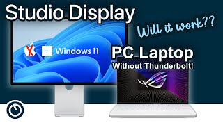 Studio Display with Windows and no Thunderbolt 🤔 [upl. by Molly]