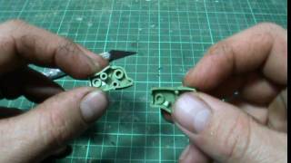 Gunpla Tutorial  Modding Parts for Easy Disassembly [upl. by Eirojam]