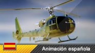 ¿Cómo funciona el plato cíclico de un helicóptero [upl. by Yssep]