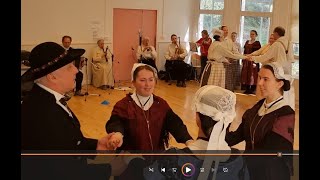 Danse bretonne Rond de Landéda par le cercle celtique Tréteau amp Terroir Nantes [upl. by Gideon]