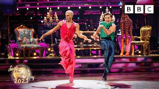 Layton Williams and Nikita Kuzmin American Smooth to Its Oh So Quiet By Björk ✨ BBC Strictly 2023 [upl. by Manning]