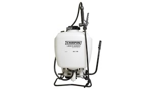 Chapin 60114 Made in USA 4 Gallon Backpack Sprayer with 3 Stage Filtration System Pump Pressured Spr [upl. by Rajiv]