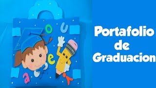 Carpeta para graduación preescolar promoción manualidades carpeta portafolio graduacion [upl. by Sax]