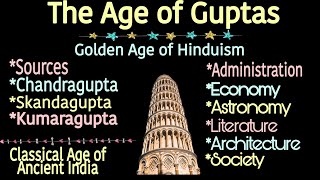 Gupta DynastySources Founder Rulers Administration EconomyLiteratureAstronomyAn Aspirant [upl. by Aetnahc654]