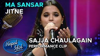 Ma Sansar Jitne  Sabin Rai  Sajja Chaulagain  Nepal Idol Season 3  AP1HD [upl. by Lubet847]