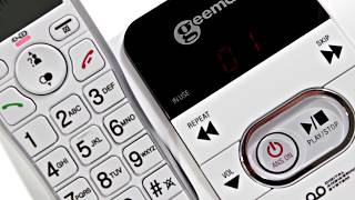 Seniorentelefon geemarc Amplidect 295 [upl. by Idnib]