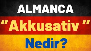 Ders 21 Almanca A1Temel Seviye  Akkusativ Nedir almancaogreniyorum almanya deutscha1 [upl. by Hun427]