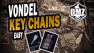 DMZ Two Key Chains in Vondel  Crazy Loot GPUs Gold Bars Skeleton Keys Secure Bag and more [upl. by Hershell]