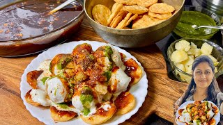 कितना भी खा लो पर मन नहीं भरेगा  UP Ki Famous Dahi Bhalla Papdi Chaat  Chaat Recipe [upl. by Tterrab127]