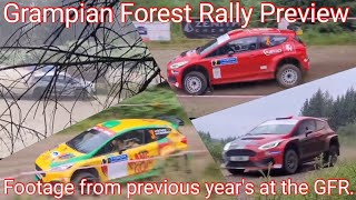 Grampian Forest Rally Preview [upl. by Eenitsed]