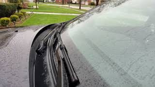 Road Test Bosch ICON ClearMax 365 Premium Wiper Blades Driver and Passenger Jeep Grand Cherokee [upl. by Gustin]