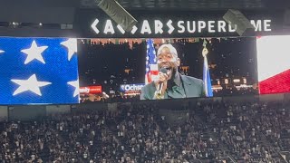 Rayshun Lamarr LIVE Saints Superdome National Anthem NFL PreGame Musicplacesletsgeaux6668 [upl. by Seena476]