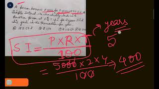 Simple interest amp Compound interest aptitude question solved explained csir ssc study 💯👍🔥😎🤓 [upl. by Krefetz]