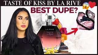 10 EURO DUPE OF TRESOR LA NUIT BY LANCOME  Taste of Kiss by La Rive Review amp Comparison [upl. by Nnaik]