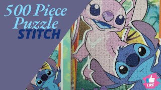 500 Piece Puzzle Stitch  Timelapse [upl. by Paymar]