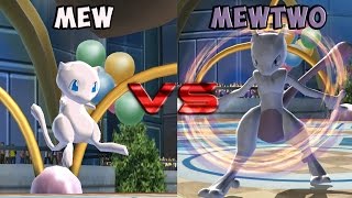 Pokemon battle revolution  Mew vs Mewtwo [upl. by Dranik]