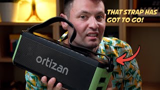 THE INCLUDED STRAP MAKES ME SAD  Ortizan M10 Speaker Review [upl. by Kennan]