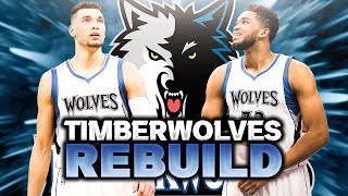 Rebuilding The Steph Era Timberwolves In NBA 2K25 [upl. by Jaime]