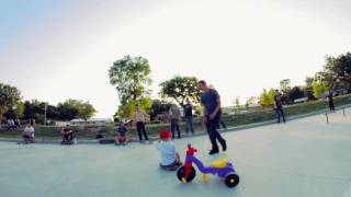 Kid gets knocked out at skatepark [upl. by Lallage]