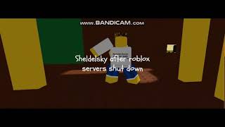 roblox admins when the servers go down [upl. by Bordy]