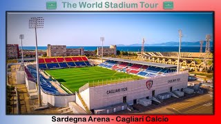 Unipol Domus Sardegna Arena  Cagliari Calcio  The World Stadium Tour [upl. by Amrita]