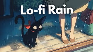 Lofi Rain Playlist ☂️ Ghibli Inspired Atmosphere  City Pop amp Chillhop for Study  Coffee  Focus [upl. by Ohaus684]