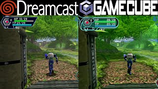 All Dreamcast Vs GameCube Games Compared Side By Side [upl. by Nekcerb]