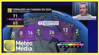 Tornades au Québec  Première en dix ans [upl. by Canty]