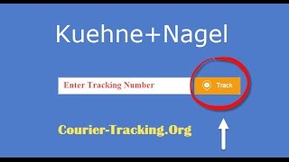 KuehneNagel Courier Tracking Guide [upl. by Yengac]