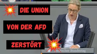 ⚡Eilt Die AFD spricht Klartext mit der Union CDU Merz [upl. by Ier]