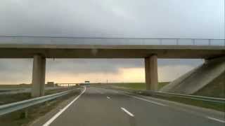 Autoroute A7 MarrakechCasablanca en temps pluvieux  25 [upl. by Niad]