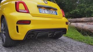 NUOVA ABARTH 595 COMPETIZIONE 180cv 2016  SOUND e 0100 [upl. by Nahtannhoj616]