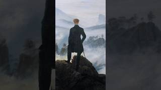 El caminante sobre el mar de nubes Caspar David Friedrich 1818 arte romanticismo [upl. by Dihsar818]