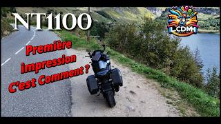 Premier retour a chaud de la Honda NT 1100 Honda NT 1100 vs TRK 702 [upl. by Etnohs]