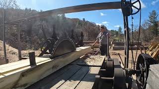 Two Sawyers Sawing Poplar 2x8’s [upl. by Granny]