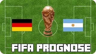 Fifa Prognose  WM Finale  Deutschland vs Argentinien  2014 [upl. by Boyt]