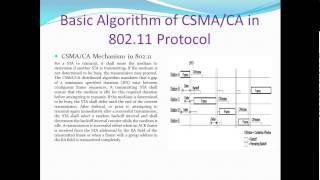 CSMACA [upl. by Lyrahc]