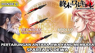 SPARTA VS DEWA  ALUR SHUMATSU NO VALKYRIE  RONDE 9 [upl. by Euginomod]