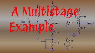 A MultiTransistor Example Circuit Analysis amp Design 066d1 [upl. by Okiron]