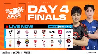 🔴𝐏𝐆𝐒 𝐀𝐏𝐀𝐂 𝐐𝐔𝐀𝐋𝐈𝐅𝐈𝐄𝐑𝐒 𝟐𝟎𝟐𝟒 𝐏𝐇𝐀𝐒𝐄 𝟏  FINALS DAY 4 [upl. by Andromeda]